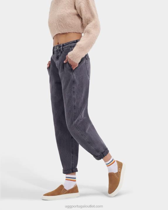 castanha alameda deslizamento em camurça UGG 20TJ24 mulheres