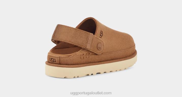 castanha tamanco estrela dourada UGG 20TJ599 mulheres