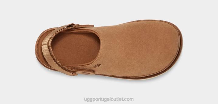 castanha tamanco estrela dourada UGG 20TJ599 mulheres