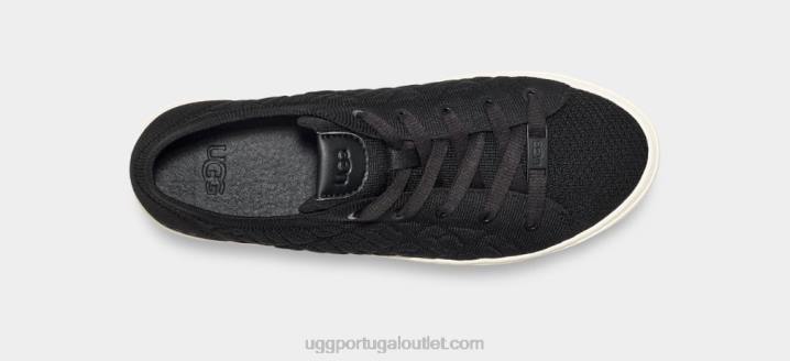 preto malha gráfica dinale UGG 20TJ749 mulheres