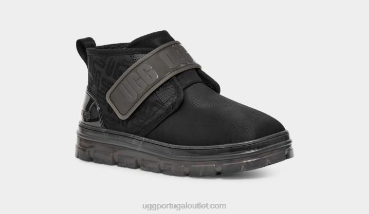preto monograma gráfico neumel UGG 20TJ665 mulheres