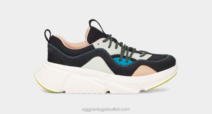 preto multi couro de renda calle UGG 20TJ2151 mulheres