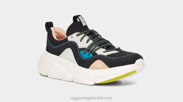 preto multi couro de renda calle UGG 20TJ2151 mulheres