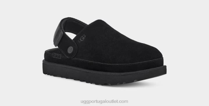 preto tamanco estrela dourada UGG 20TJ600 mulheres