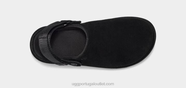preto tamanco estrela dourada UGG 20TJ600 mulheres