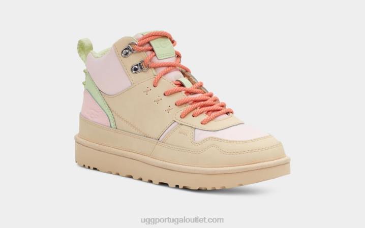 rosa pastel couro highland hi Heritage UGG 20TJ677 mulheres