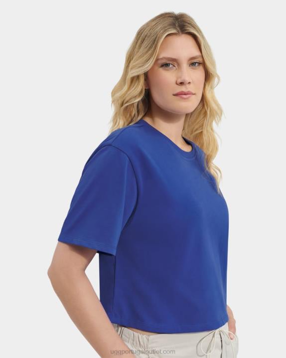 azul camiseta cortada tana UGG 20TJ1010 mulheres