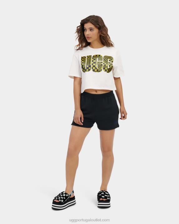 nimbo camiseta com logo cropped thahlia UGG 20TJ1082 mulheres