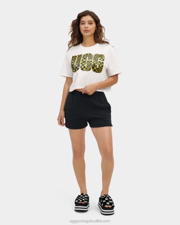 nimbo camiseta com logo cropped thahlia UGG 20TJ1082 mulheres