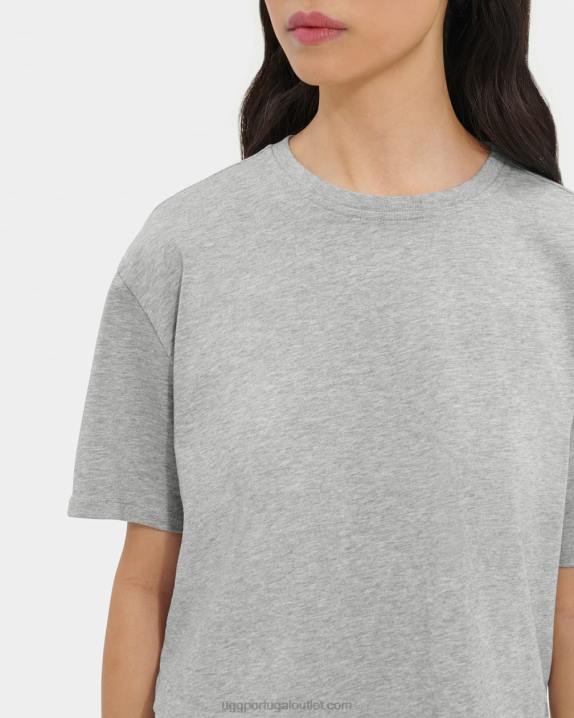 urze cinza camiseta cortada tana UGG 20TJ1012 mulheres