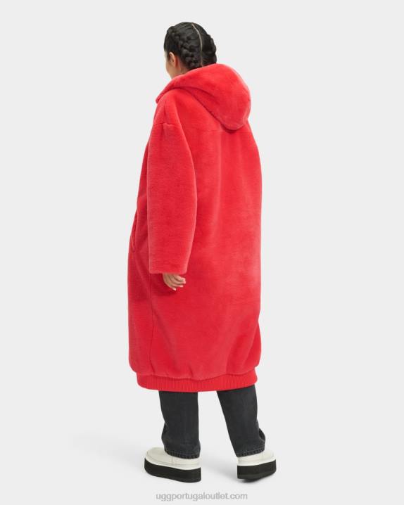 acender casaco de pele sintética oversized koko UGG 20TJ1274 mulheres