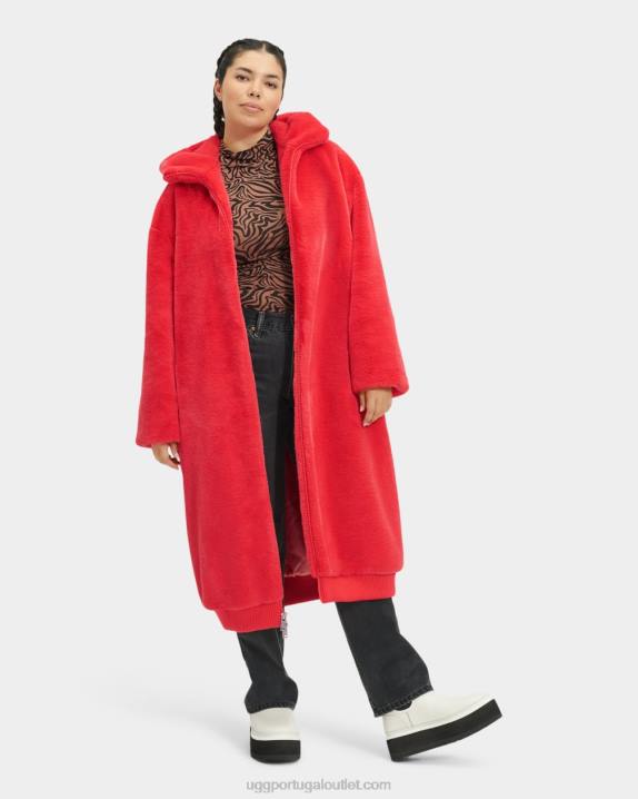 acender casaco de pele sintética oversized koko UGG 20TJ1274 mulheres