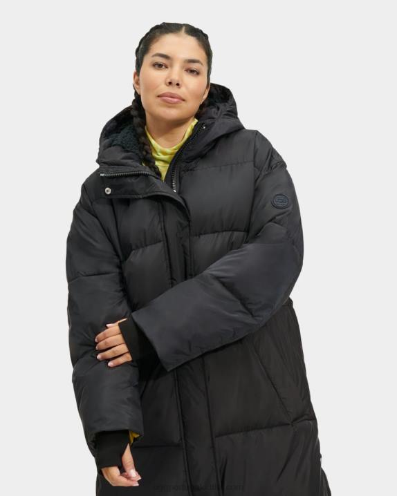 alcatrão keeley casaco longo puffer UGG 20TJ927 mulheres