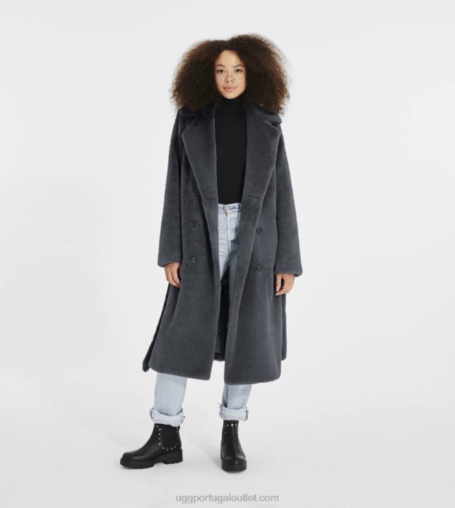 ciclone lucinda casaco longo de pele falsa UGG 20TJ1189 mulheres