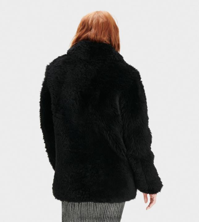 preto casaco curto lianna UGG 20TJ1172 mulheres