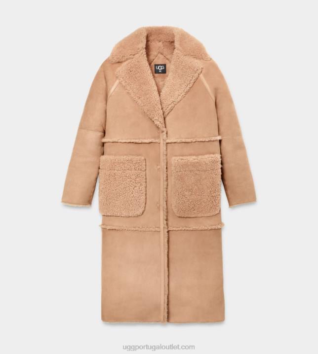 sândalo casaco de pele de carneiro fayre twinface UGG 20TJ1169 mulheres