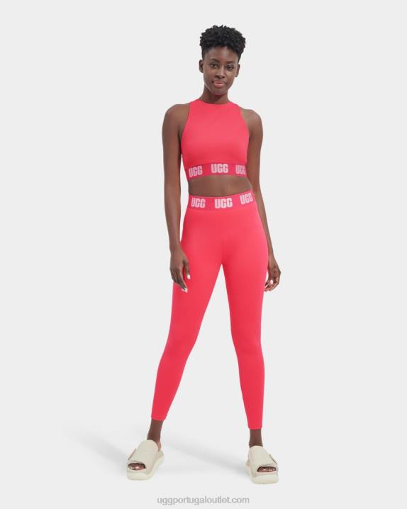 flamingo rosa sutiã com logo wilmina UGG 20TJ1020 mulheres
