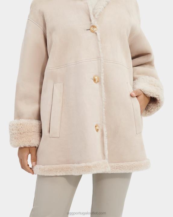 areia jaqueta reversível faydon UGG 20TJ2268 mulheres