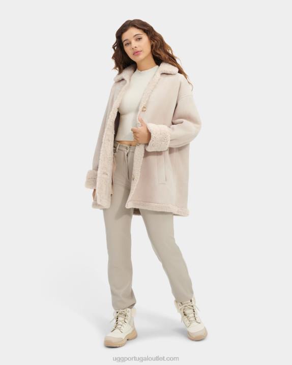 areia jaqueta reversível faydon UGG 20TJ2268 mulheres