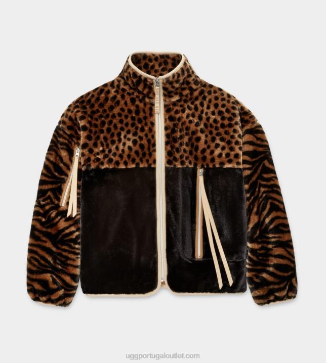 caramelo marlene jaqueta sherpa animalia UGG 20TJ1296 mulheres