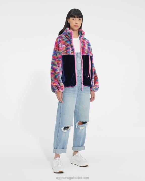 pixelar marlene jaqueta sherpa pixelate UGG 20TJ108 mulheres