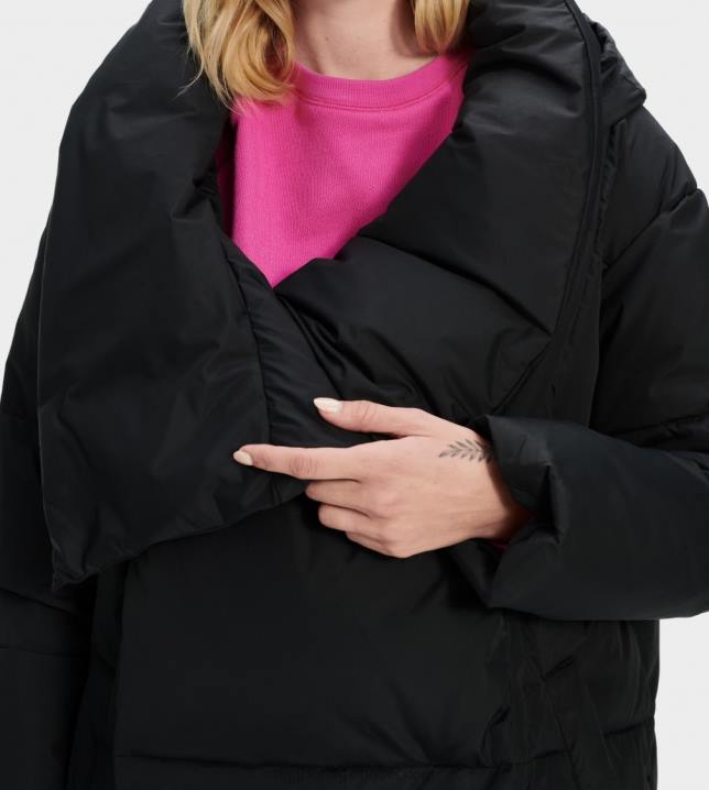 preto Jaqueta Catherina UGG 20TJ174 mulheres