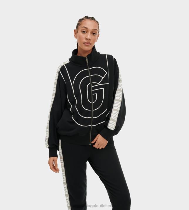 preto jaqueta de trilha devaneio UGG 20TJ1314 mulheres