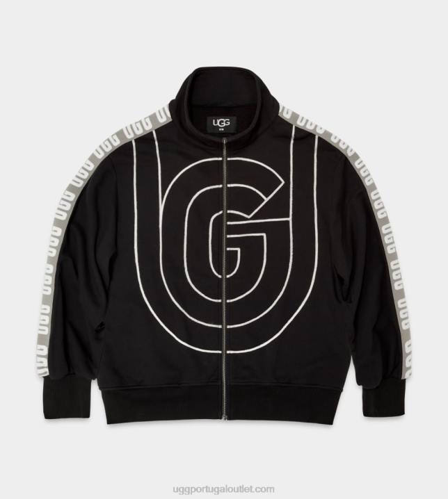 preto jaqueta de trilha devaneio UGG 20TJ1314 mulheres