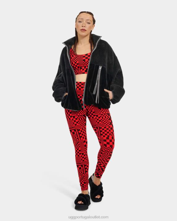 preto jaqueta sherpa marlene ii UGG 20TJ1015 mulheres