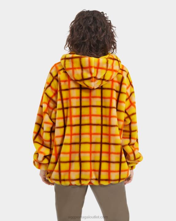 punk xadrez canário jaqueta olympia xadrez punk UGG 20TJ2274 mulheres