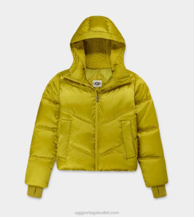 saborear jaqueta puffer cropped ronney UGG 20TJ183 mulheres
