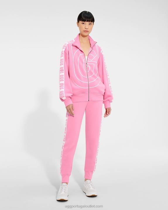 sachê rosa jaqueta de trilha devaneio UGG 20TJ1313 mulheres