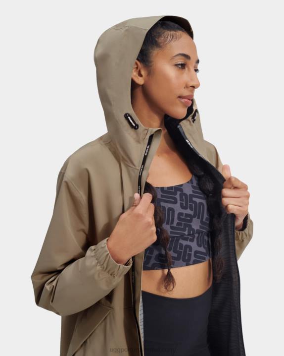 taupe capa de chuva lianne UGG 20TJ936 mulheres