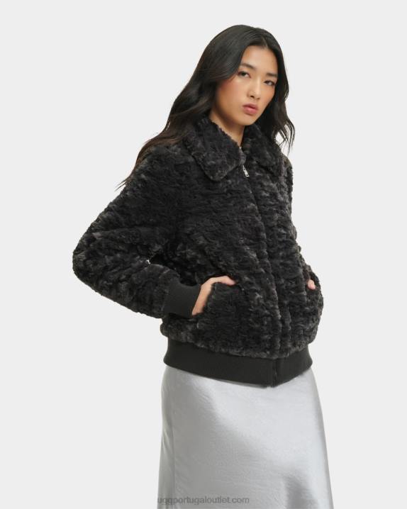 tinta jaqueta bomber viviana pele sintética UGG 20TJ175 mulheres