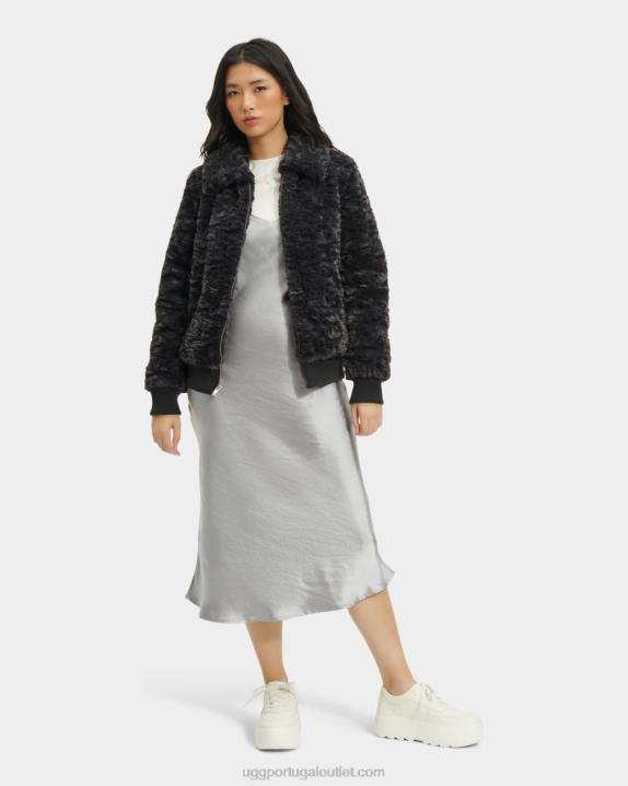 tinta jaqueta bomber viviana pele sintética UGG 20TJ175 mulheres