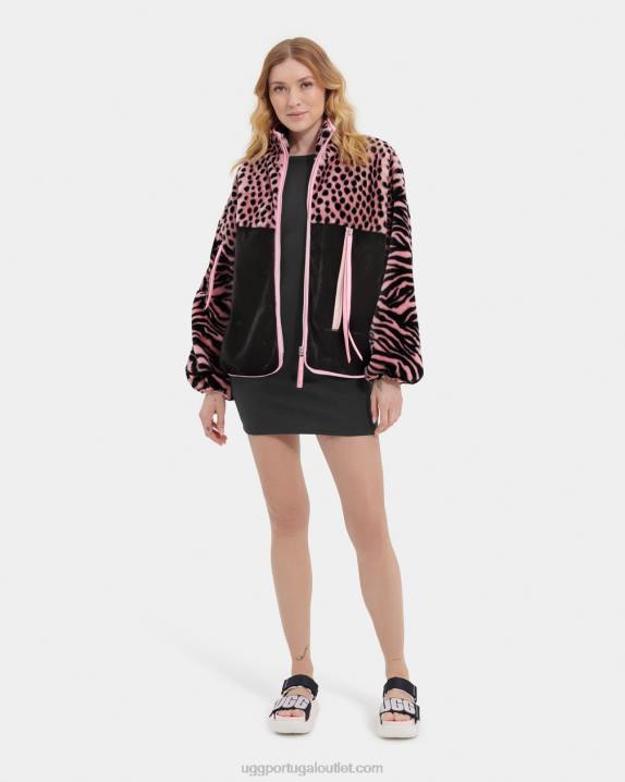 vieira rosa marlene jaqueta sherpa animalia UGG 20TJ1297 mulheres