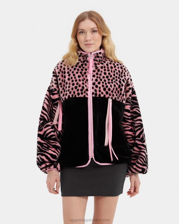 vieira rosa marlene jaqueta sherpa animalia UGG 20TJ1297 mulheres