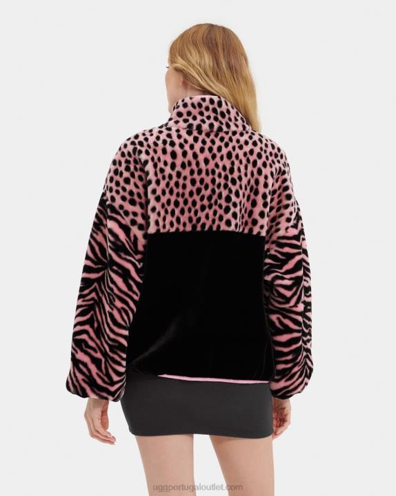 vieira rosa marlene jaqueta sherpa animalia UGG 20TJ1297 mulheres