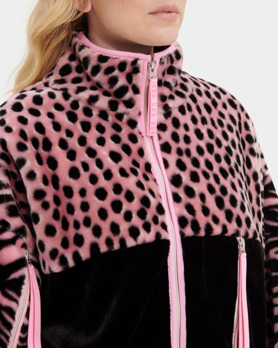 vieira rosa marlene jaqueta sherpa animalia UGG 20TJ1297 mulheres