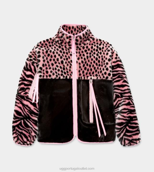 vieira rosa marlene jaqueta sherpa animalia UGG 20TJ1297 mulheres