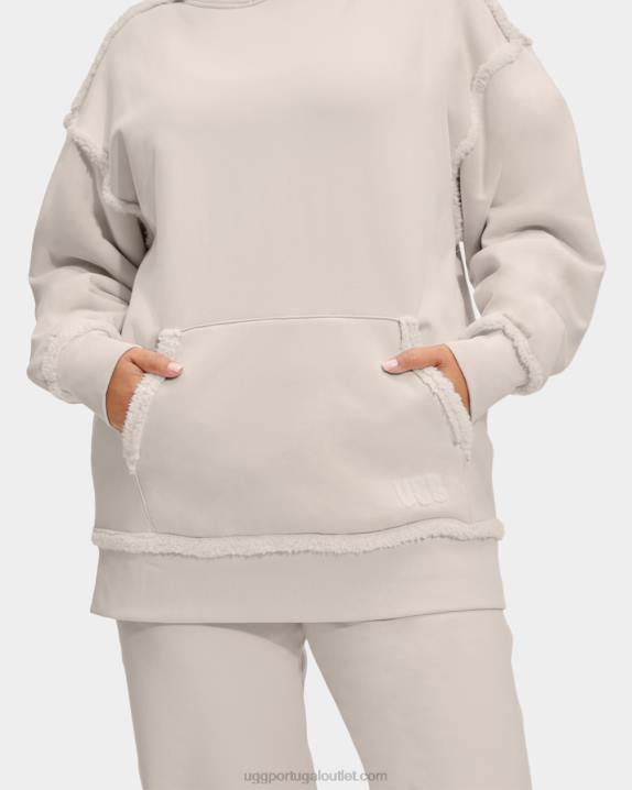Antiguidade joanne moletom com capuz de lã UGG 20TJ2281 mulheres
