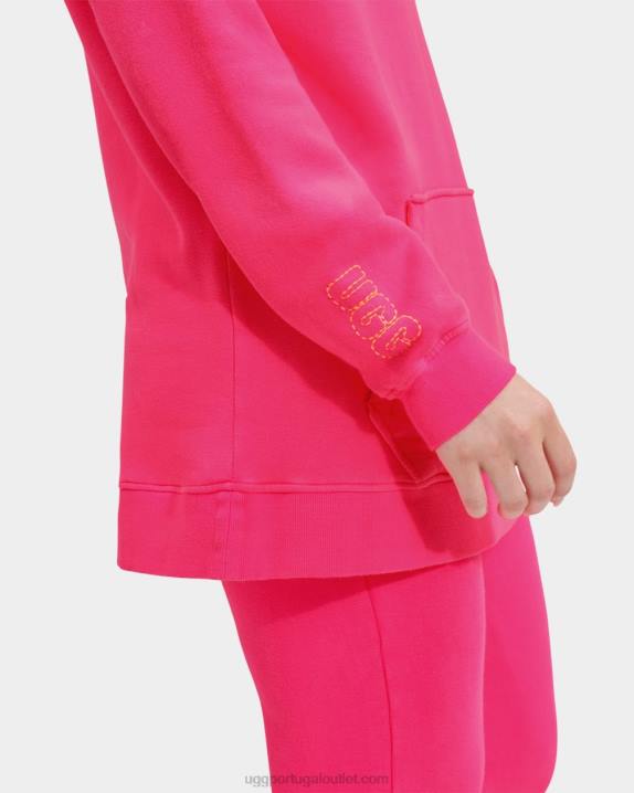 Rosa neon moletom namorado simone UGG 20TJ1345 mulheres