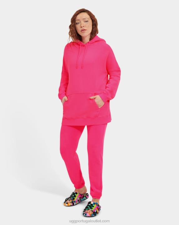 Rosa neon moletom namorado simone UGG 20TJ1345 mulheres