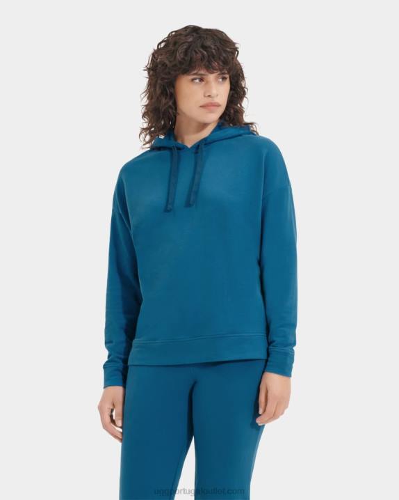 Safira azul kyree micro terry UGG 20TJ1352 mulheres