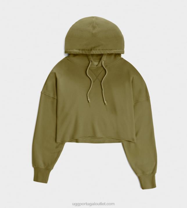 azeitona selvagem moletom cropped keira UGG 20TJ1293 mulheres