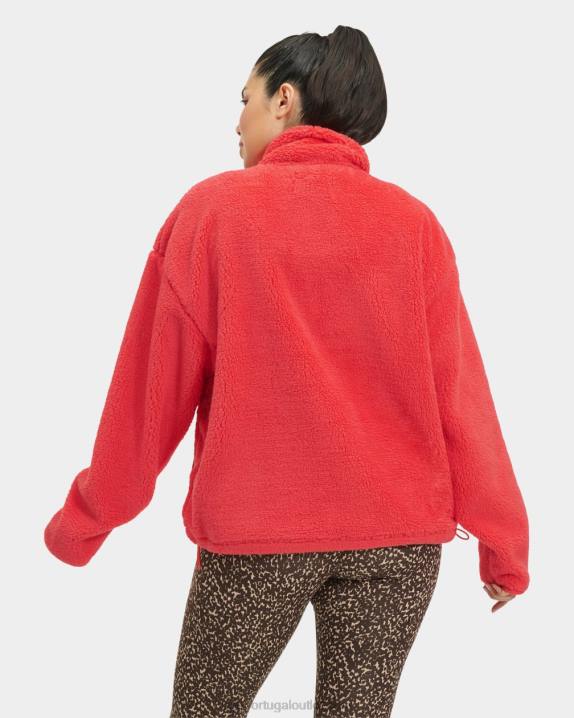 baga vermelha pulôver de meia pressão atwell sherpa UGG 20TJ151 mulheres