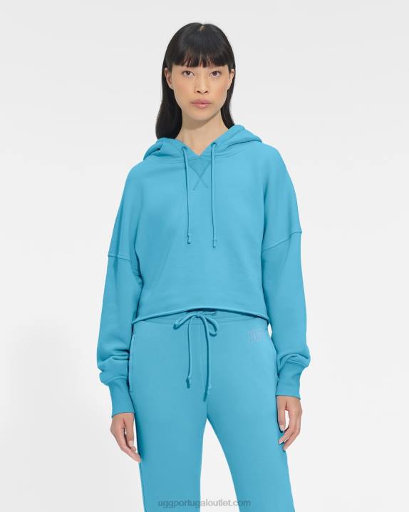 bahama azul moletom cropped keira UGG 20TJ1289 mulheres