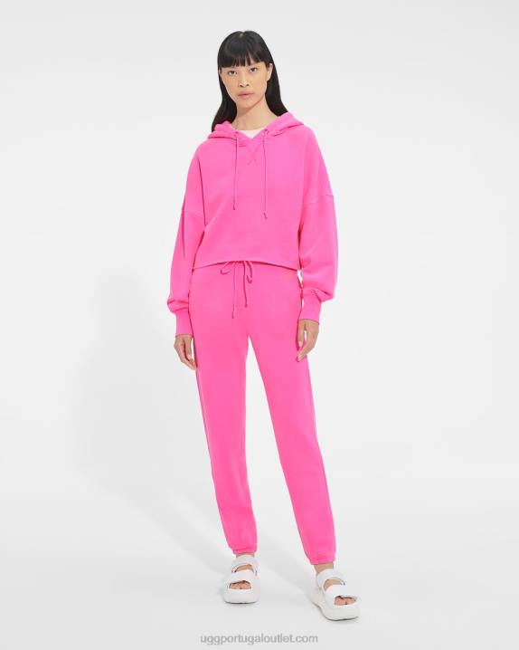 caramelo rosa moletom cropped keira UGG 20TJ1292 mulheres