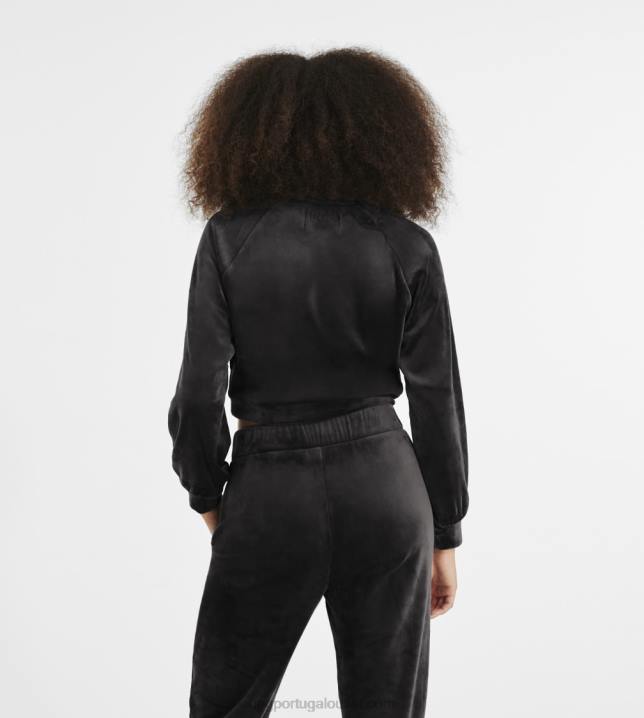 carvão moletom beckner cropped UGG 20TJ107 mulheres