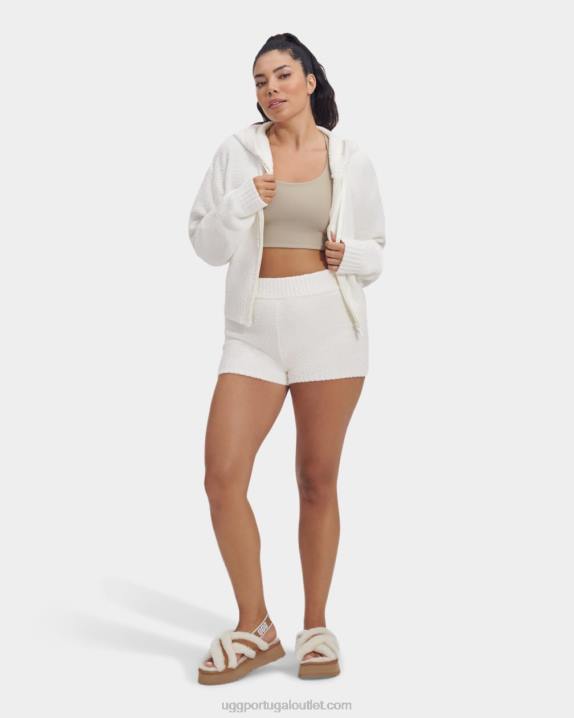 creme moletom com capuz hana UGG 20TJ954 mulheres